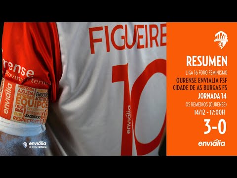J.13 // 1ª DIVISIÓN // OS REMEDIOS // 14/12 // OURENSE ENVIALIA FSF - CIDADE DE AS BURGAS FS (3-0)