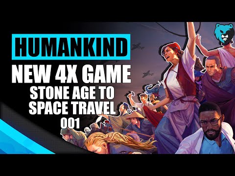 Evolve Humans from STONES to SPACE TRAVEL?! New 4X Game | HUMANKIND Gameplay
