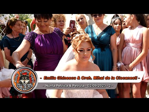 Emilia Ghinescu & Orchestra Mihai de la Ciocanesti - 2 - Nunta Petrica & Petruta 02.09.2023