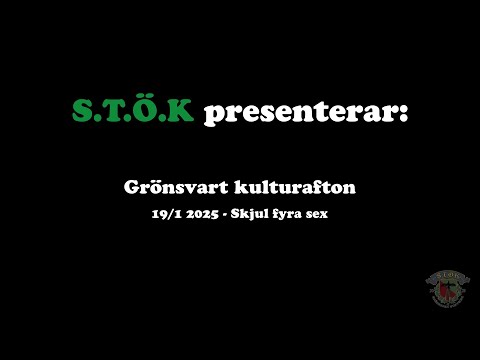 STÖK presenterar: Grönsvart Kulturafton