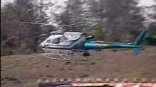 preview picture of video 'CHP Helicopter Landing'