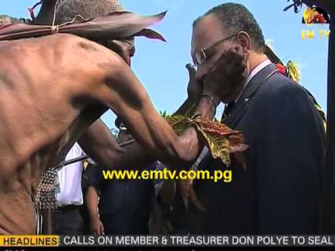 Prime Minister visits Talasea in Kimbe