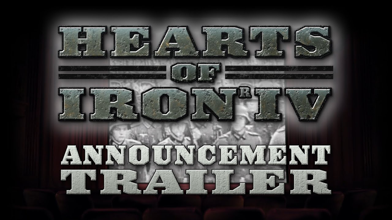 Hearts of Iron IV - Announcement Teaser Trailer - YouTube