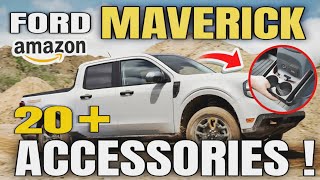 Transform Your Ford Maverick 🔥 with These 20+ Amazon Upgrades! 😍 #FordMaverickAccessories