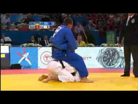 JUDO 2011 World Championships: Vadym Synyavsky (UKR) - Chingiz Mamedov (KGZ)