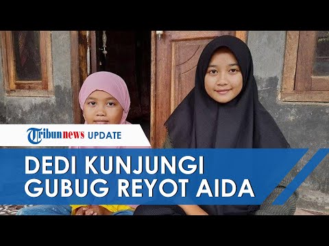 Kunjungi Pelajar yang Hidup Sebatang Kara di Gubug Reyot, Dedi Mulyadi Beri Nuraida Bantuan