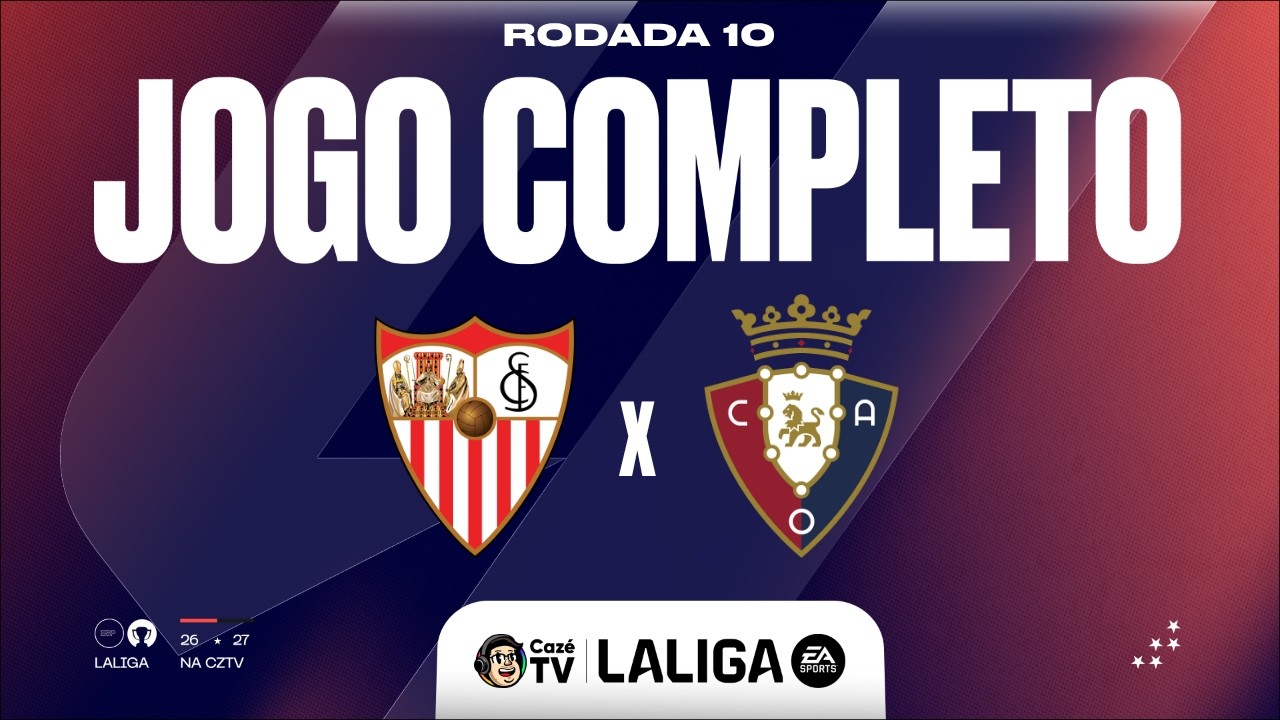 JOGO COMPLETO: SEVILLA X OSASUNA | LALIGA 26/27 | 10ª RODADA