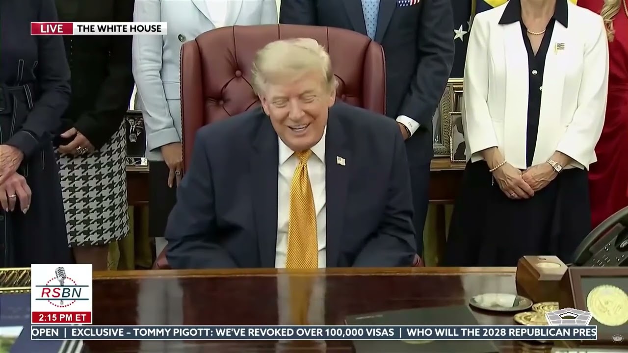 WATCH: Illegal Immigration in Europe, Oil Prices, and More Discussed With President Trump - 08/03/26