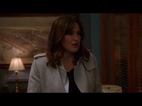 Barson - Law & Order SVU - 19x15 - Benson sees Barba's name has been replaced in his office