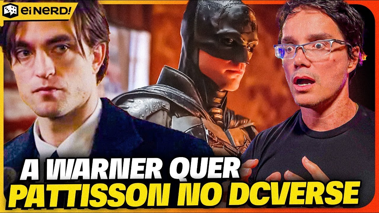 AGORA VAI! WARNER QUER O BAT-PATTINSON COMO BATMAN DO DCU