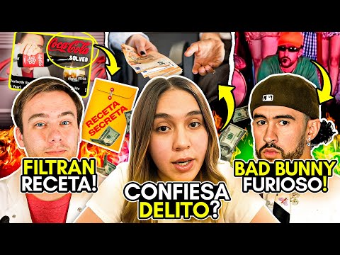 CONFESSES CRIME LIVE! HE WAS STUDYING MEDICINE! BAD BUNNY FURIOUS! SECRET RECIPE LEAKED! COCA-COLA!