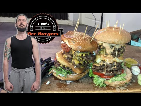Gargantuan burgers at Bro Burgers Szczecin | Training for the Shepherd's Challenge