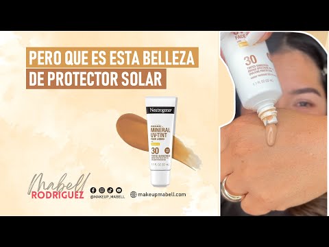😳 Pero que es esta belleza de protector solar 😳🫢 Neutrogena Purescreen+ Tinted Sunscreen With SPF 30