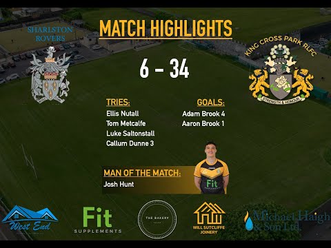 MATCH HIGHLIGHTS - Sharlston Rovers 6-34 King Cross Park - 31st July 2021 - YML Division 1