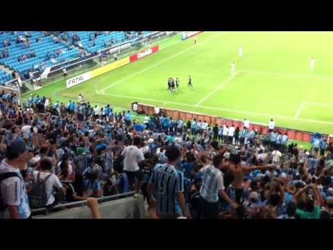GAUCHÃO 2014 - GRÊMIO 3 X 1 PASSO FUNDO ...FILMEI O GOLLLLLL!!!!!!!!