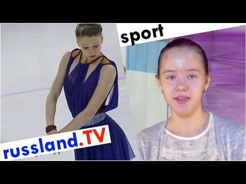 Eiskunstlauf: Maria Sozkowa als Star [Video]