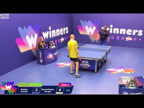 WINners CUP table 2  11.09  Boklag Roman - Reznichenko Sergei 21:00