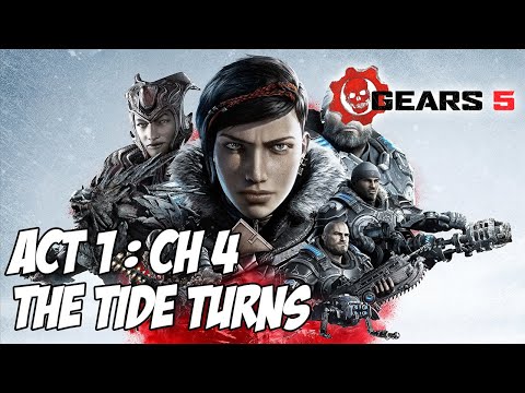 Gears 5 Gameplay Walkthrough (Part 4) - Act 1 Chapter 4 : The Tide Turns (No Commentary)