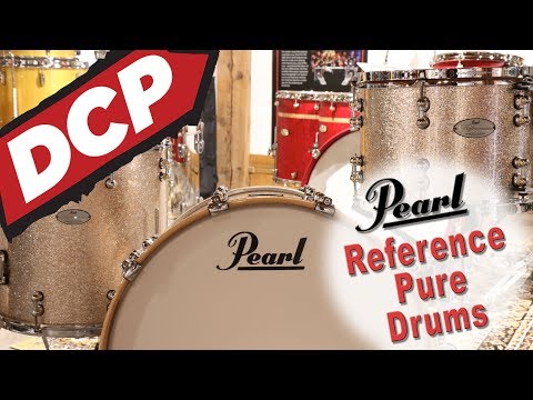 Pearl Music City Custom Reference Pure 3pc Drum Set - Video Demo