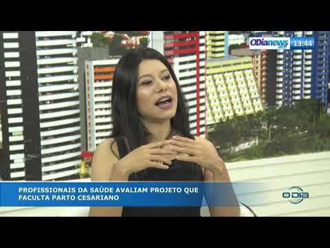 O DIA NEWS 03 10  Helflida Esperança (Doula) - projeto faculta parto cesariano