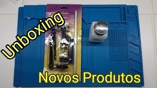 Unboxing produtos novos