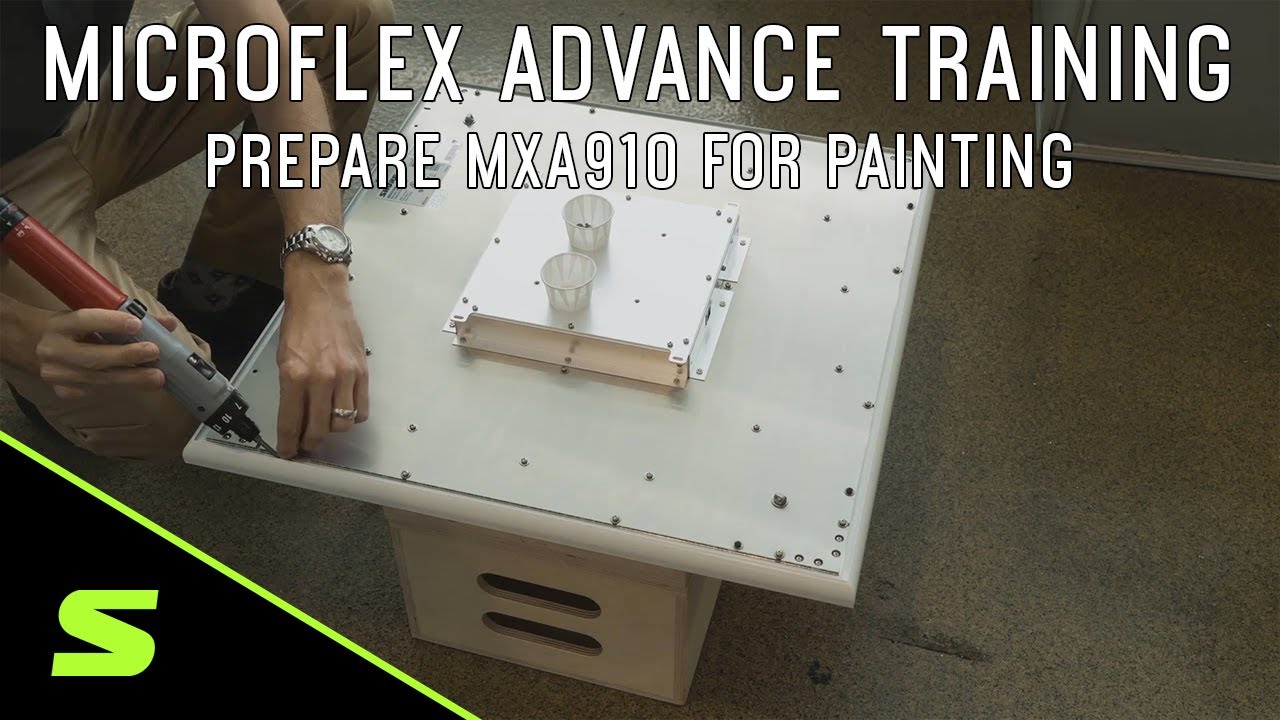 Microflex Advance Training: How to Prepare MXA910 for Painting | Shure