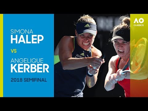 Simona Halep v Angelique Kerber - Australian Open 2018 Semifinal | AO Classics