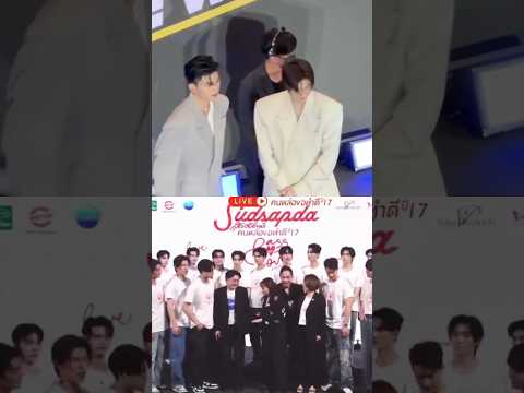 Even the staff knows that PondPhuwin is inseparable.🥰 #pondphuwin #ppnaravit #phuwintang #gmmtv