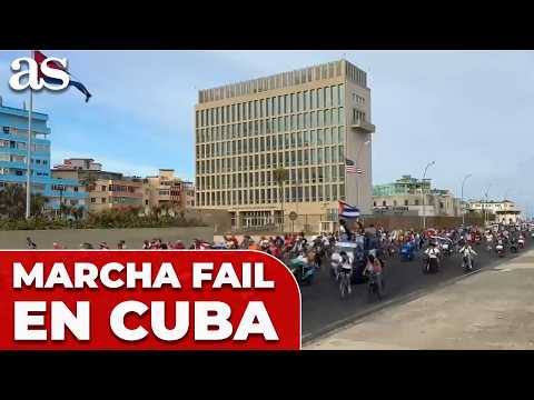 FRACASO Marcha ANTIIMPERIALISTA en La Habana: BAJA PARTICIPACIÓN