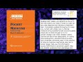 Pocket Medicine The Massachusetts General Hospital Handbook Of Internal
Medicine