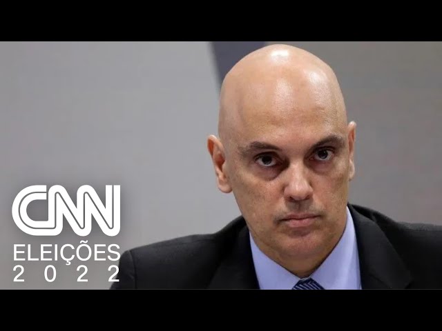 Prestes a assumir o comando do TSE, Moraes intensifica diálogo com militares | JORNAL DA CNN