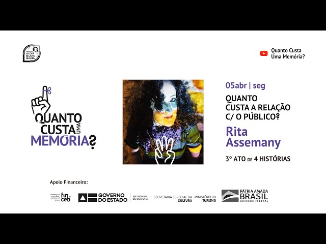 QUANTO CUSTA A RELAÇÃO COM O PÚBLICO? | EP3 RITA ASSEMANY