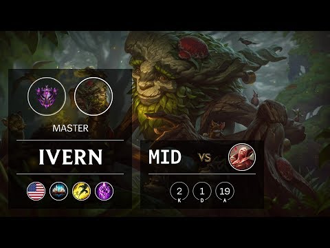 Ivern Mid vs Vladimir - NA Master Patch 10.1