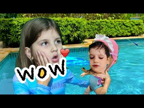 Nastya found a boy doll and pretends to be a parent - Trailer