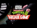 TMNT 2 The Arcade Game Technodrome Stage Metal Cover GTEX