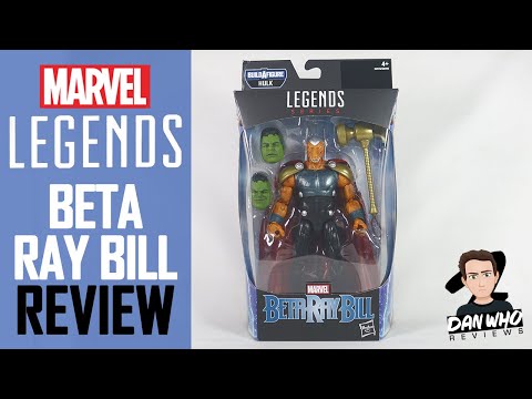 Marvel Legends Beta Ray Bill Avengers Endgame Hulk BAF Wave Action Figure Review