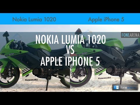 Nokia Lumia 1020 Vs Apple iPhone 5 Camera Comparison