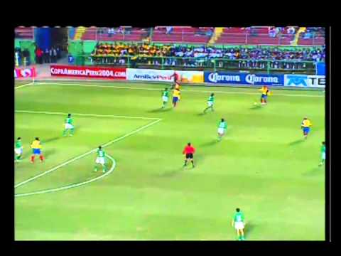 Colombia x Bolivia (first half) - Copa America GROUP A - 09/07/2004