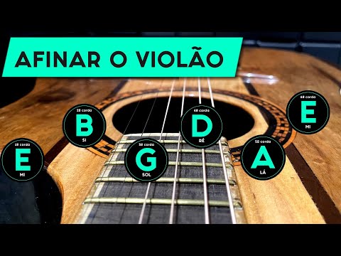 Afinação Padrão do Violão