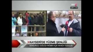 preview picture of video 'Bünyan Dostları Grubu 3.Kış Yüzme Şenliği TRT Haberde.'