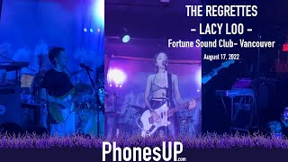 Lacy Loo - The Regrettes LIVE - Fortune Sound Club, Vancouver - PhonesUP 8/17/22