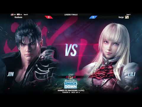 Summer Fox Smackdown 14 - Loser's Finals - Gusbuss (Jin) vs Surge (Lili)