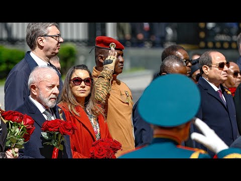 Celebração do Dia da Vitória na Rússia