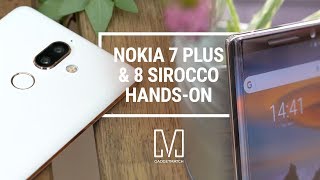 Nokia 7 Plus and 8 Sirocco Hands-On