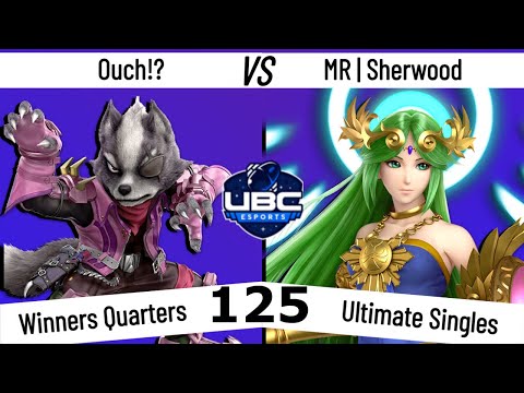 UBC Weekly #125 - Winners Quarter Final - Ouch!? (Wolf) Vs. MR | Sherwood (Palutena) - SSBU