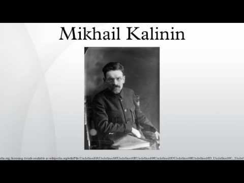 Mikhail Kalinin