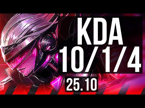 FIORA vs TEEMO (TOP) | 10/1/4, Legendary | EUW Grandmaster | 25.10