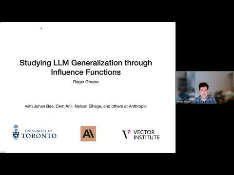 Studying Large Language Model Generalization with Influence Functions Thumbnail