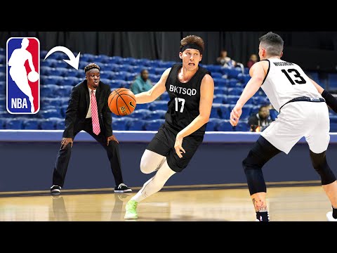 Ein NBA-Spieler hat mein Basketballteam trainiert