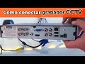 How To Connect DVR Recorder To Wired CCTV Camera Systems